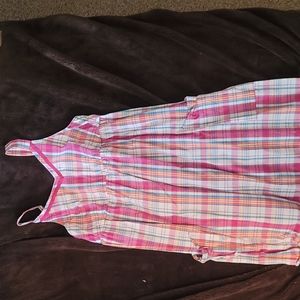 Plus size girls summer dress